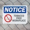 Signmission Tobacco Free Workplace OSHA Notice Sign, Plastic, 10in W x 7in L, 2PK OS-2PACK-NS-P-710-L-16737 - alternate 7